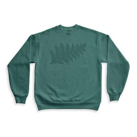 DAYLIGHT FROND CREW - FADED TEAL