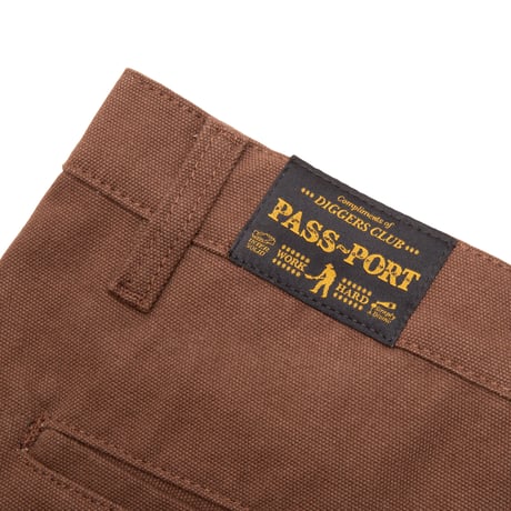 PASSPORT DIGGERS CLUB PANT TONAL MUD