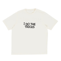 POP TRADING COMPANY TOO REAL T-SHIRT OFF WHITE