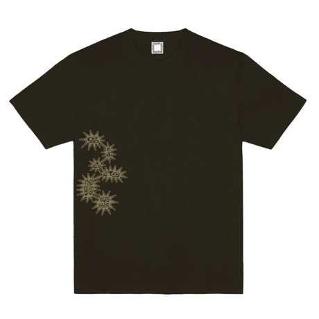 SLINKY SPIKES TEE BROWN