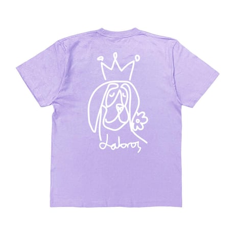 LABROS KING DOG TEE (LAVENDER)