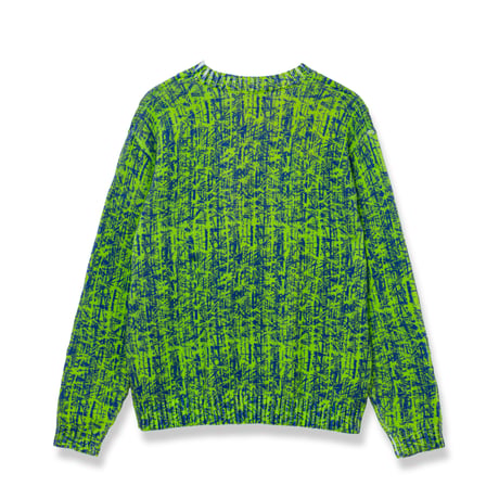 BoTT BAMBOO CAMO PRINTED SWEATER LIME