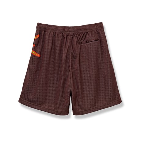 BoTT B LOGO MESH SHORT BROWN