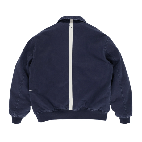 POP TRADING COMPANY FLIGHT JACKET NAVY