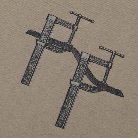 PASS~PORT RE~BAR TEE - KHAKI