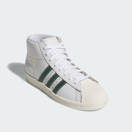 ADIDAS PRO MODEL 80 ADV CRYSTAL WHITE / COLLEGIATE GREEN