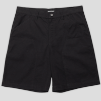 PASS~PORT RIPSTOP DOUBLE KNEE DIGGERS CLUB SHORT - BLACK