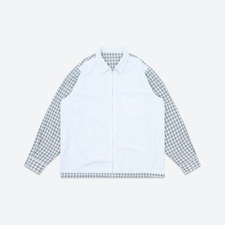 ALFRED'S APARTMENT TEAM ZIP SHIRT 531 CHECK