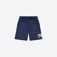 ALFRED'S APARTMENT ICON MESH SHORT NAVY