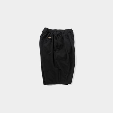 TIGHTBOOTH SEERSUCKER BIG SHORTS BLACK