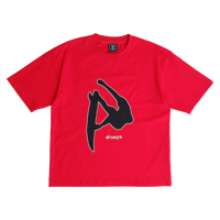 ADWYSD GILMORE FUNNING T-SHIRT RED