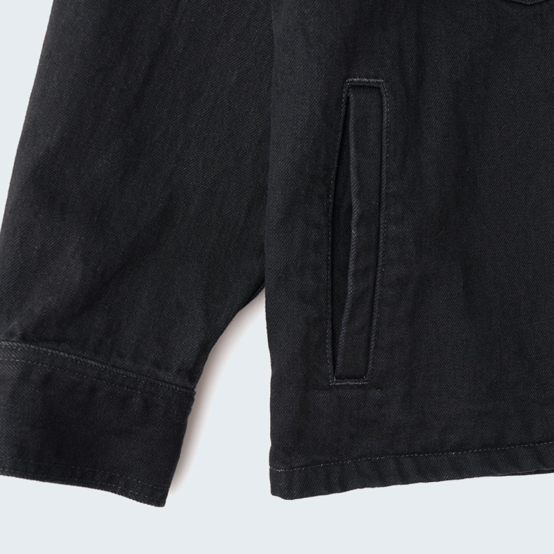 PWA DENIM ZIP-UP JKT KHAKI | LAUG