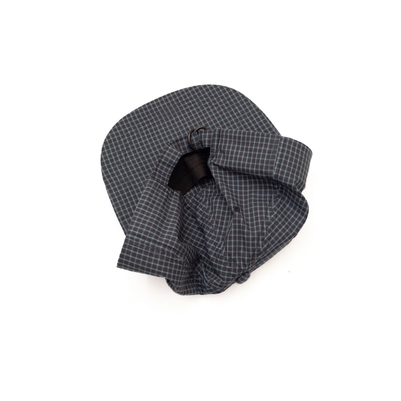 帽子 LAUG PLAID ORGANIC COTTON CAP (BLUE) LAUG PLAID ORGANIC COTTON CAP (BLUE) | LAUG