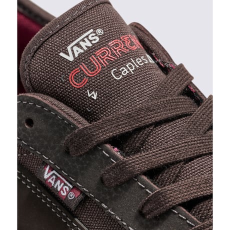 VANS SKATE CURREN CAPELES DARK BROWN