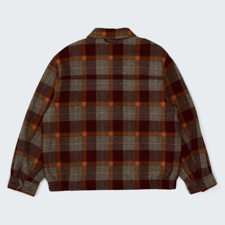 PWA REFINE-WOOL CHK DRIZZLER BEIGE CHK