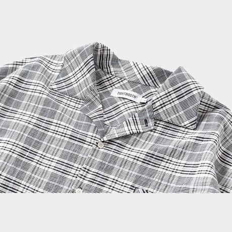 TIGHTBOOTH FURROW SHIRT WHITE PLAID