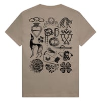 PASSPORT TRINKETS POCKET TEE KHAKI