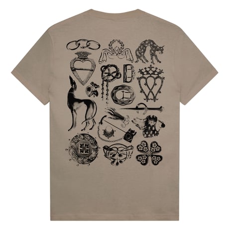 PASSPORT TRINKETS POCKET TEE KHAKI