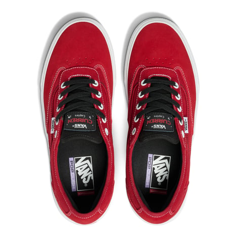 VANS SKATE CURREN CAPELES RED/WHITE
