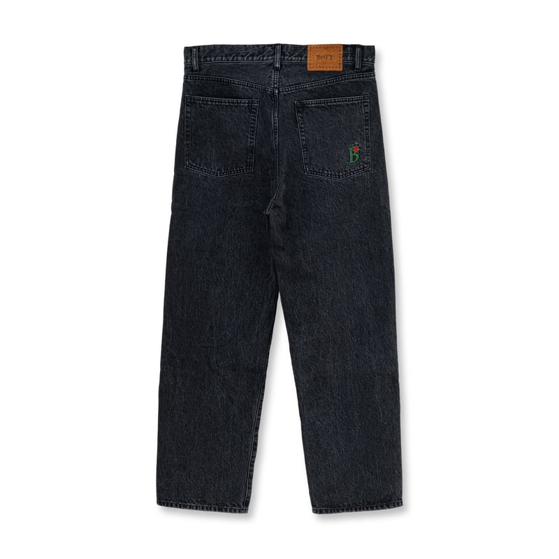 BoTT LOOSE-FIT JEAN WASHED BLACK | LAUG