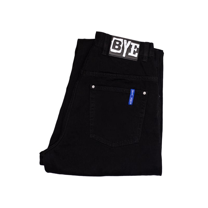 BYE JEREMY JEREMY'S JEANS BLACK | LAUG
