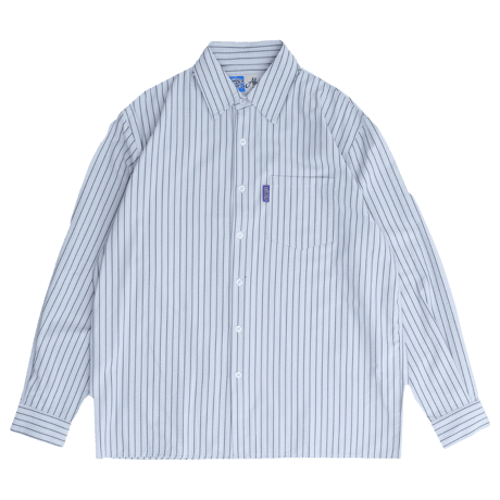 ADWYSD BUSINESS LEISURE LONGSLEEVE SHIRT BLUE