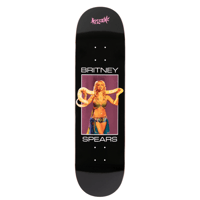 BRITNEY SPEARS X WELCOME SNAKE ON POPSICLE BLACK/PINK FOIL 8.5