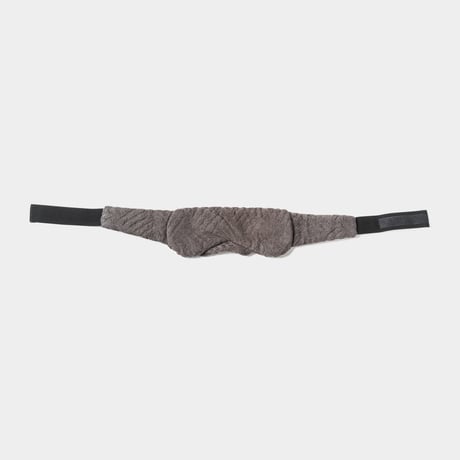TIGHTBOOTH CHECKER PLATE EYE MASK CHARCOAL