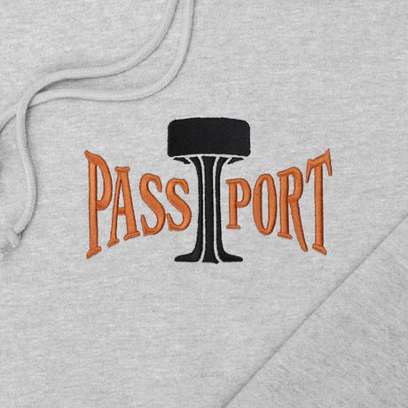 PASSPORT TOWERS OF WATER HOODIE - ASH