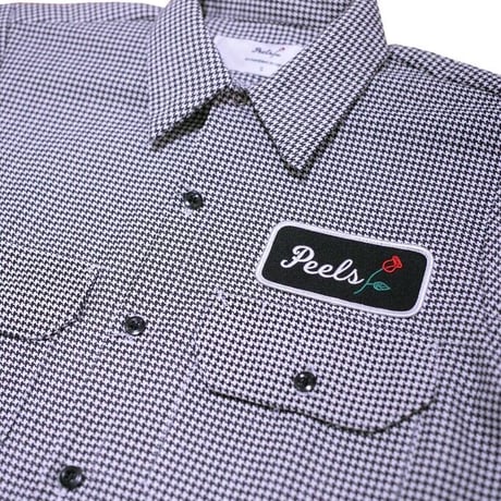 PEELS HOUNDSTOOTH WORK SHIRTS
