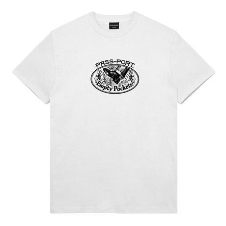 PASS~PORT EMPTY POCKETS TEE - WHITE