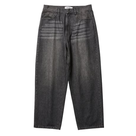 HODDLE 16 OUNCE DENIM BLACK / RED STICH