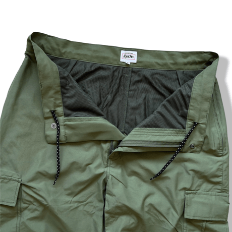 RWCHE SESSION CARGO NYLON PANTS OLIVE