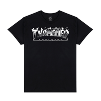 THRASHER x ANTI HERO PIGEON MAG TEE BLACK