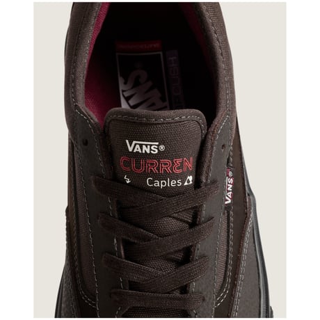 VANS SKATE CURREN CAPELES DARK BROWN