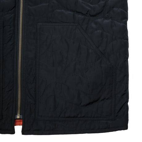 PASSPORT TILDE PUFF PACKERS VEST BLACK