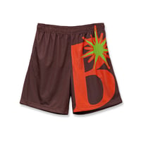 BoTT B LOGO MESH SHORT BROWN