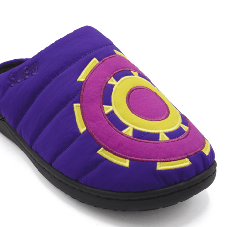 POP TRADING COMPANY MARTENS SUBU LOAFERS PURPLE