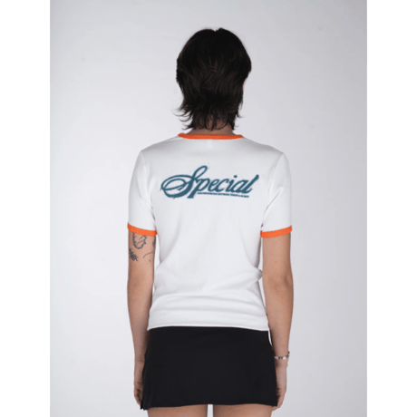 TOKEN xox SLINKY CUTIE RINGER UNISEX TEE