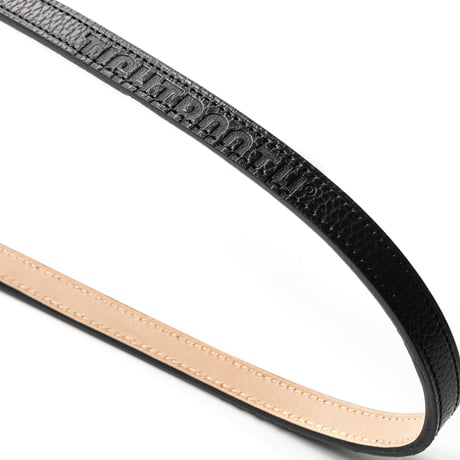 TIGHTBOOTH LEATHER DOG LEASH BLACK