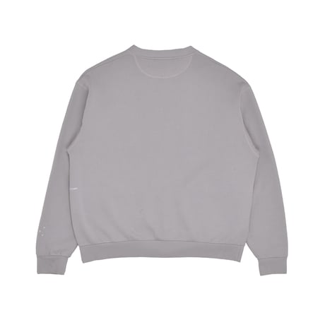 POP TRADING COMPANY BIG P CARDIGAN SWEAT DRIZZLE