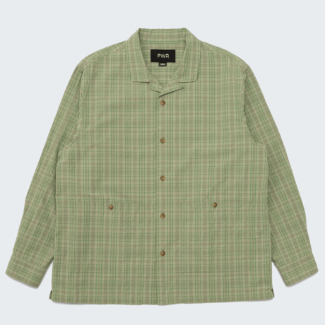 HODDLE-melange long sleeve shirts