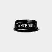 TIGHTBOOTH POTTERY DOG BOWL BLACK