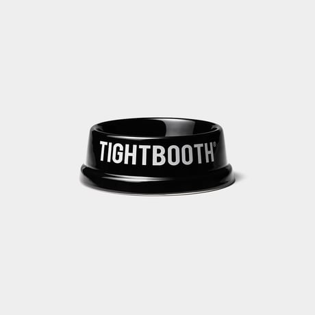 TIGHTBOOTH POTTERY DOG BOWL BLACK