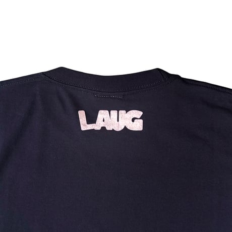LAUG SHIMPEI COLLAGE TEE NAVY