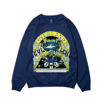EVISEN OVERLAND CREW NECK NAVY