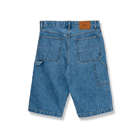 BoTT DENIM PAINTER SHORTS WASHED BLUE