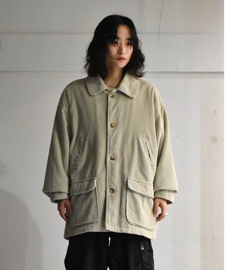 フランス製　IRIE アイリー　肉厚ロングコート　ヘリンボーン　革ベルト付き seyto（セイト）の「Herringbone tweed over long coat