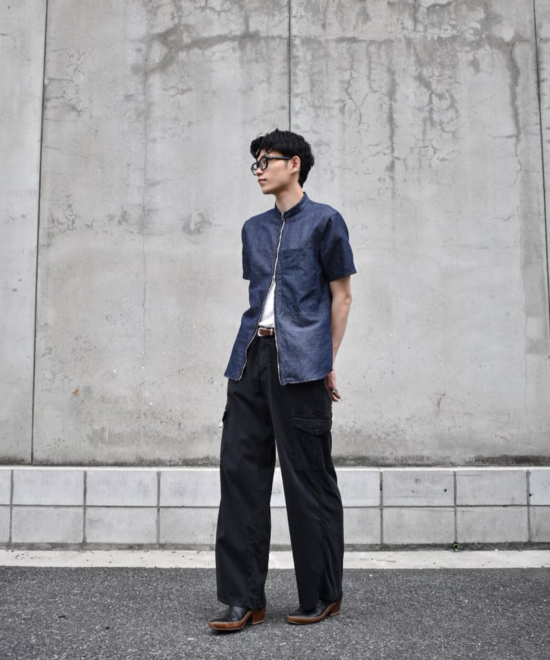 kyoto】''EMPORIO ARMANI'' double zip short slee