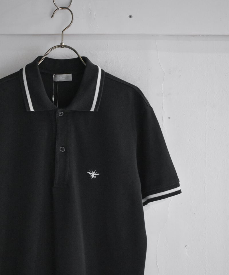 kyoto】''Dior'' honey-bee lined polo shirt（ky14